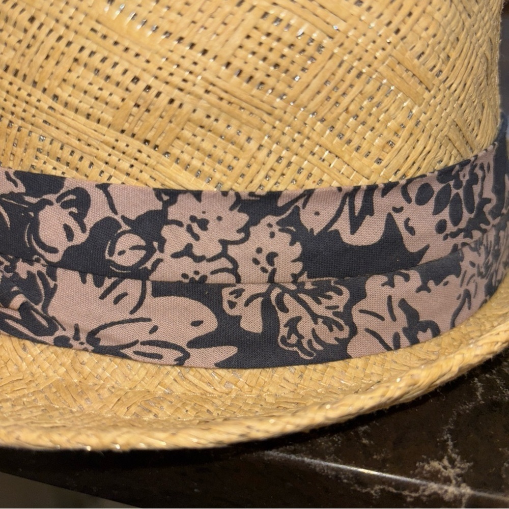 ORIGINAL PANAMA JACK SUAVE BEACH MENS HAT SIZE L LOGO STRAW BANDANA - Picture 4 of 11